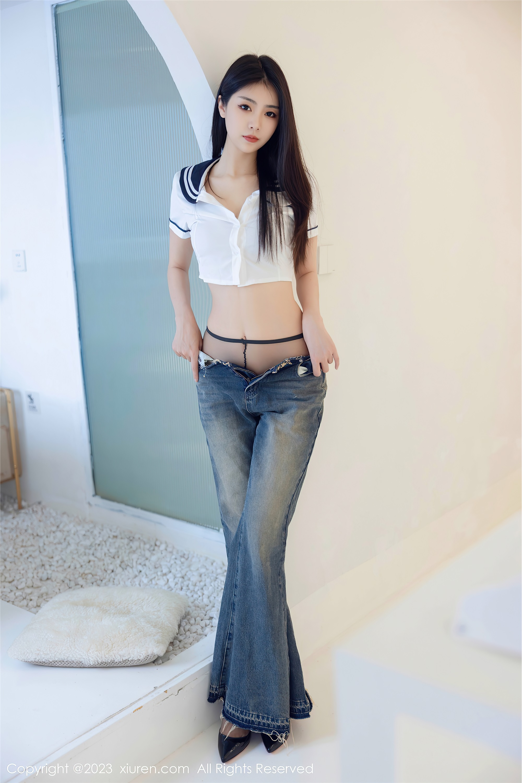 XiuRen秀人网  2023.07.05 NO.7027 可樂Vicky 牛仔裤